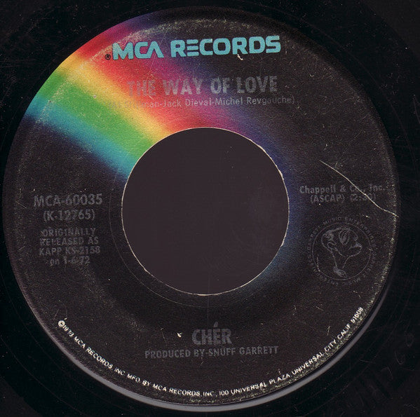 Chér* : Gypsys, Tramps & Thieves / The Way Of Love (7", Single)