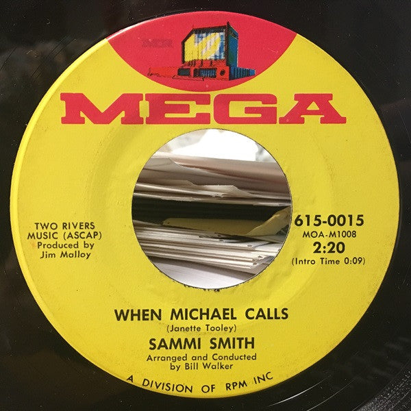 Sammi Smith : Help Me Make It Through The Night / When Michael Calls (7")