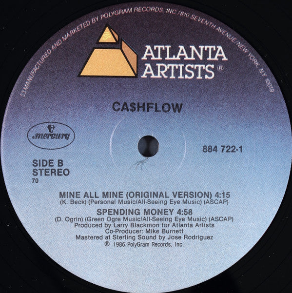 Ca$hflow : Mine All Mine (12")