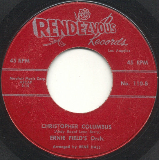Ernie Field's Orch.* : In The Mood / Christopher Columbus (7", Single)