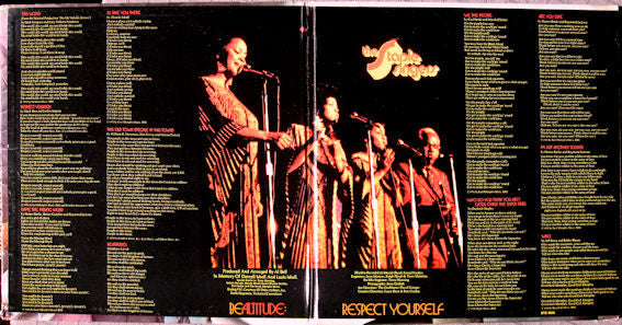 The Staple Singers : Be Altitude: Respect Yourself (LP, Album, Club, Pre)