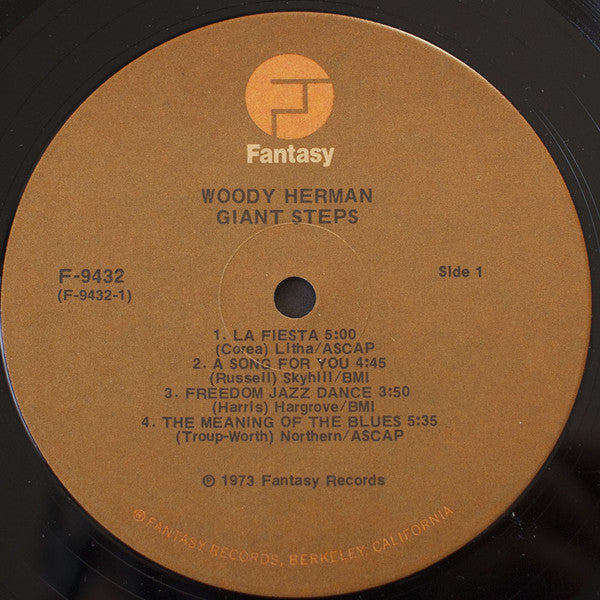 Woody Herman : Giant Steps (LP, Album)