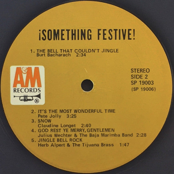 Various : Something Festive (LP, Comp, Ltd)