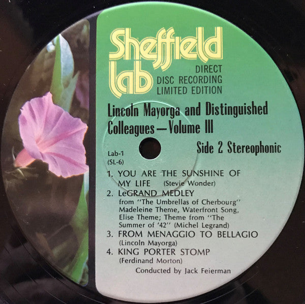 Lincoln Mayorga : Lincoln Mayorga & Distinguished Colleagues - Volume III (LP, Album, Ltd, RE, Gre)