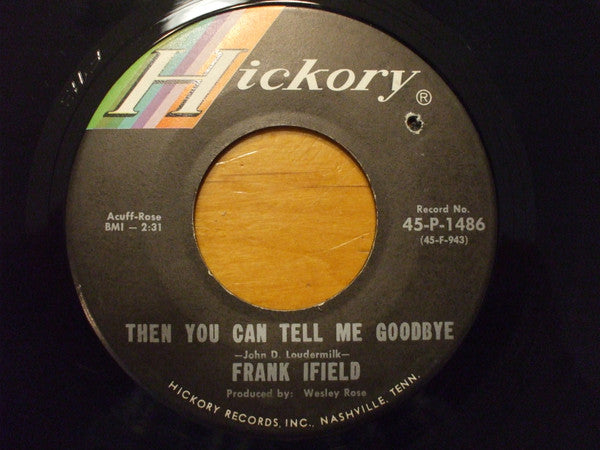 Frank Ifield : Oh, Such A Stranger (7", Single)