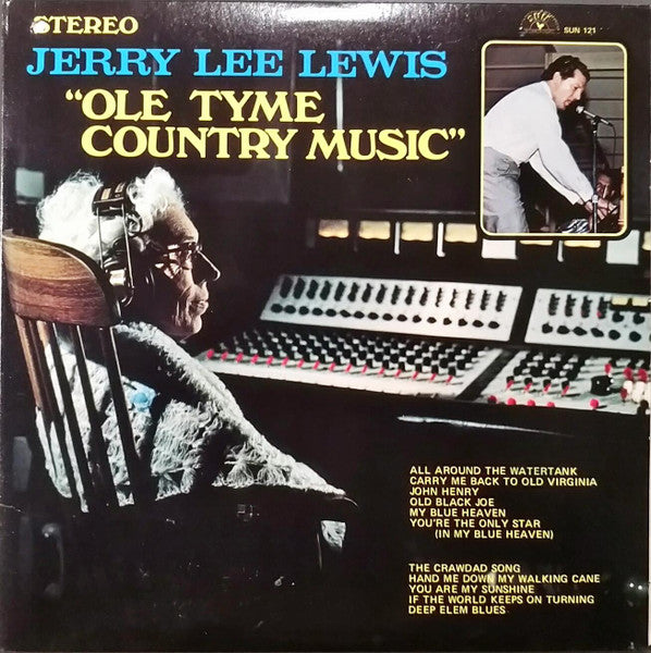 Jerry Lee Lewis : Ole Tyme Country Music (LP, Album)