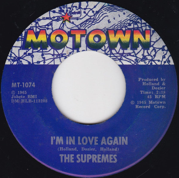 The Supremes : Stop! In The Name Of Love (7", Single, ARP)