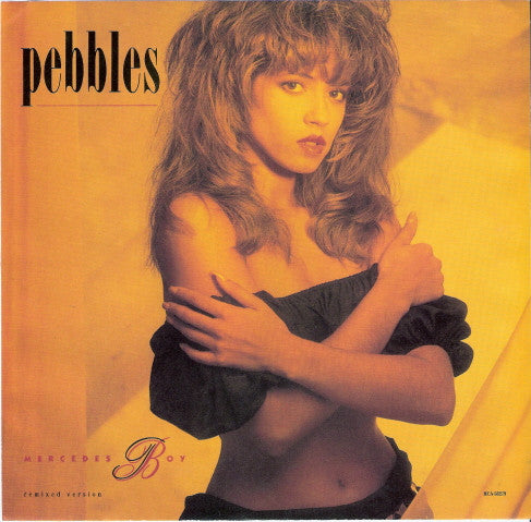 Pebbles : Mercedes Boy (Remixed Version) (7", Single, Pin)