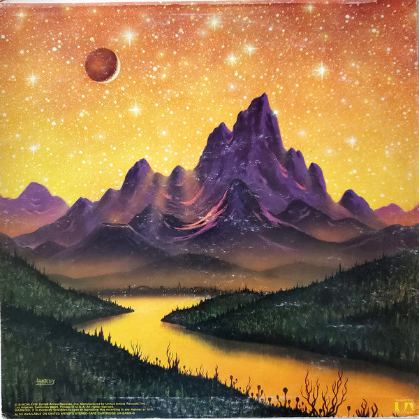 Hawkwind : Hall Of The Mountain Grill (LP, Album, Ter)
