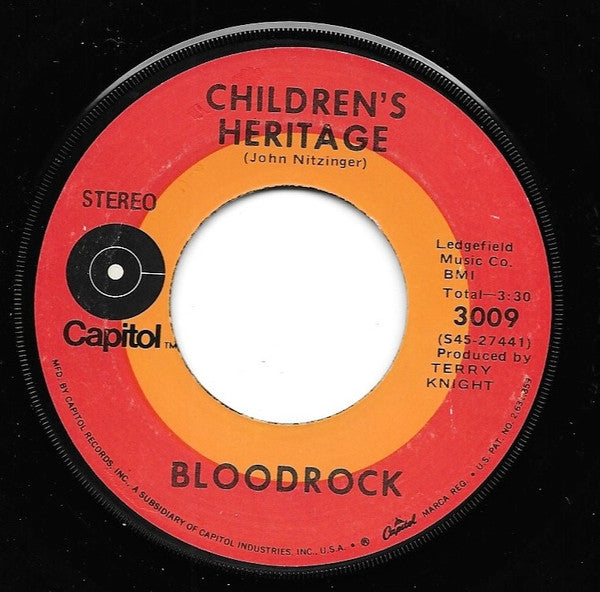 Bloodrock : D.O.A. (7", Los)