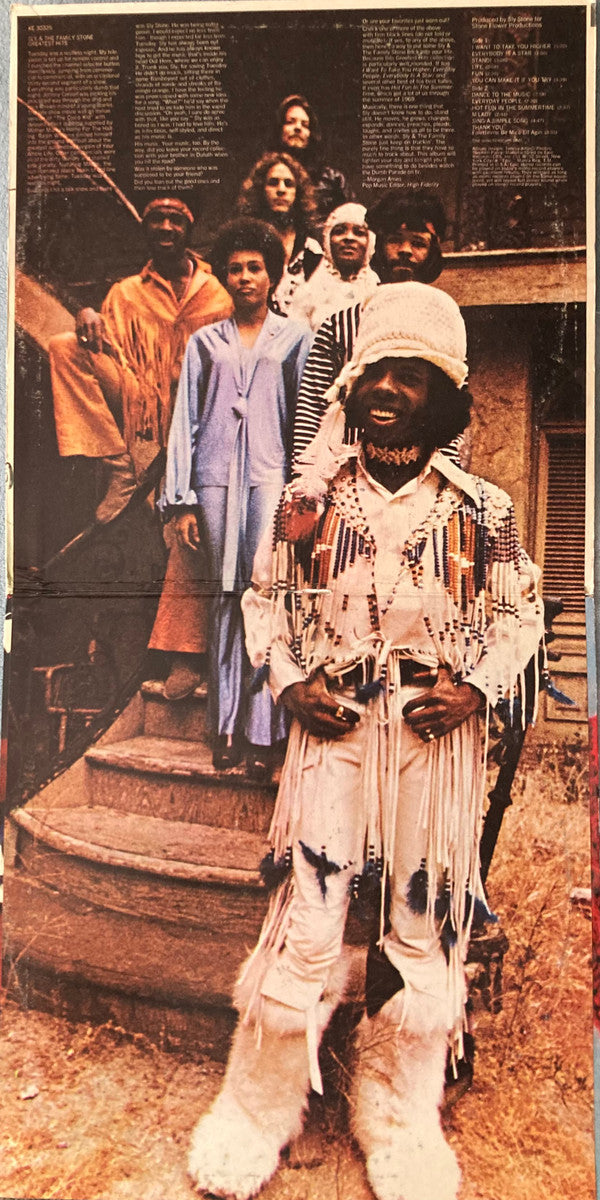 Sly & The Family Stone : Greatest Hits (LP, Comp, San)