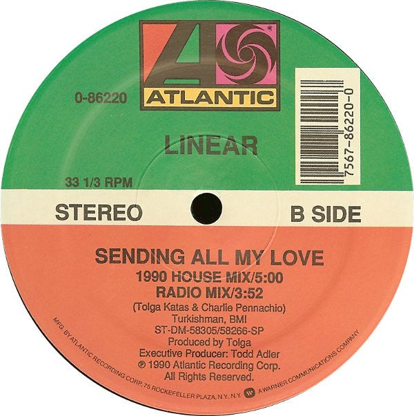 Linear : Sending All My Love (12")
