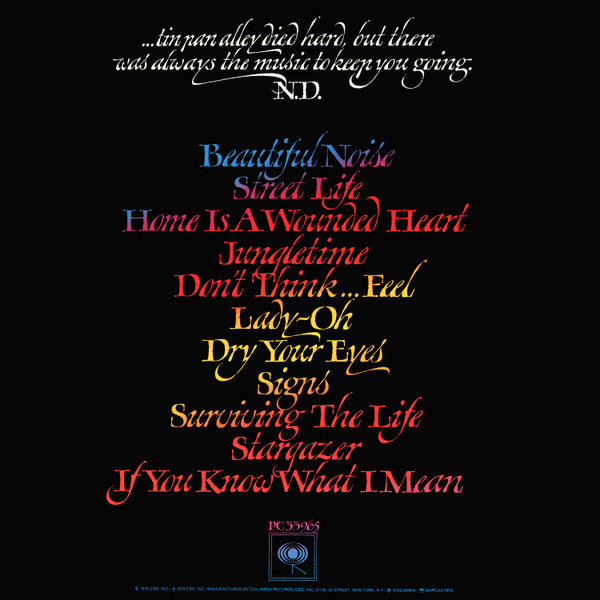 Neil Diamond : Beautiful Noise (LP, Album, San)