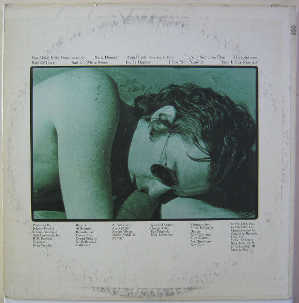 Boz Scaggs : Slow Dancer (LP, Album, San)