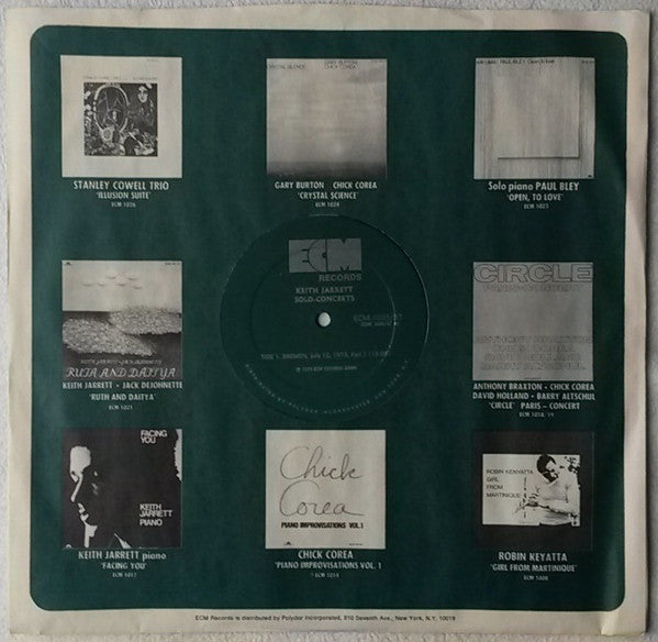 Keith Jarrett : Solo Concerts: Bremen / Lausanne (3xLP + Box)