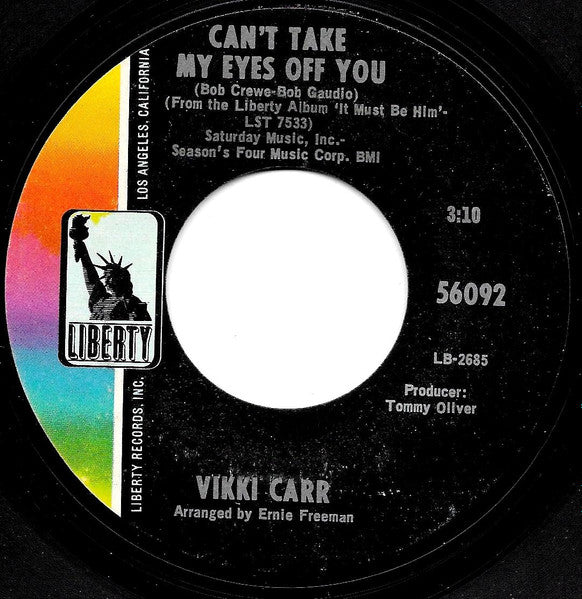 Vikki Carr : With Pen In Hand (7", Single, Styrene, She)