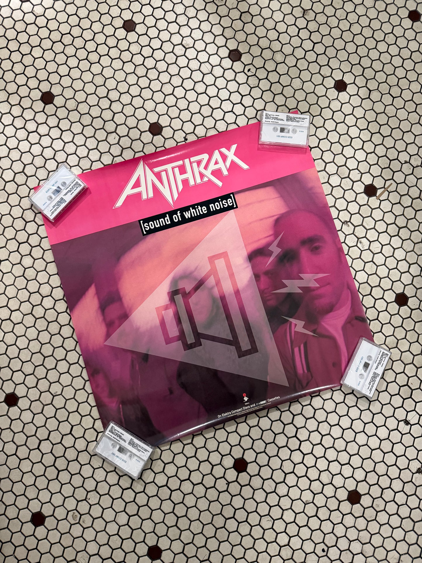 Anthrax - Sound of white noise - poster.