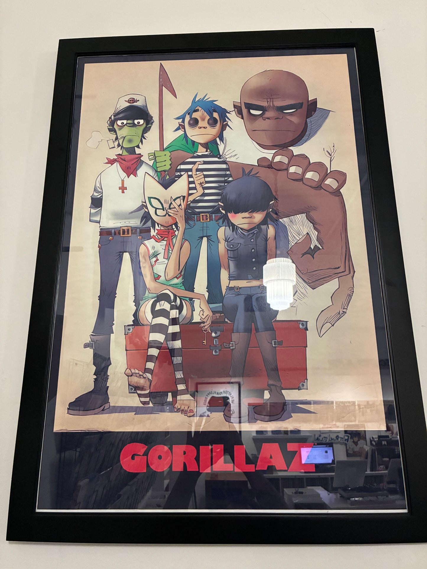 Gorillaz All Here Poster
