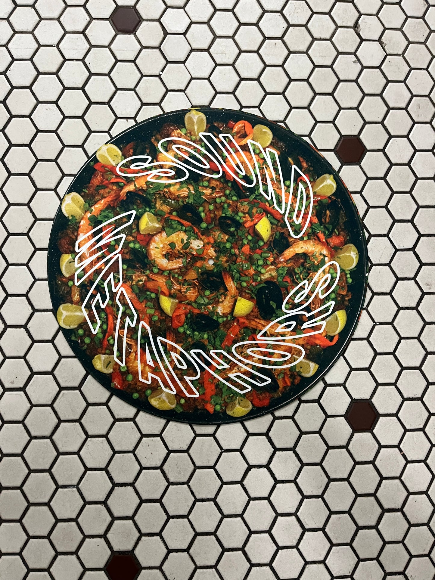 Sound Metaphors Paella Slip Mat
