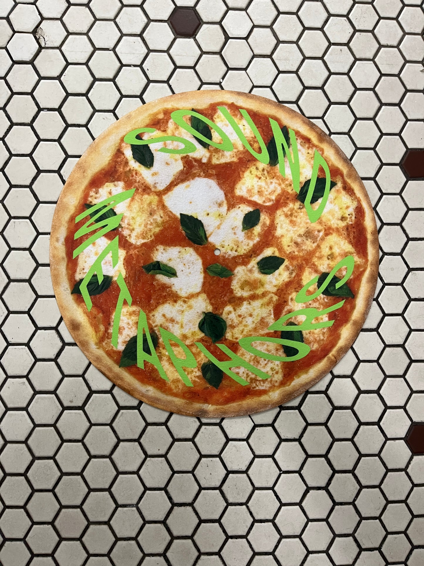 Sound Metaphors Pizza Slip Mat