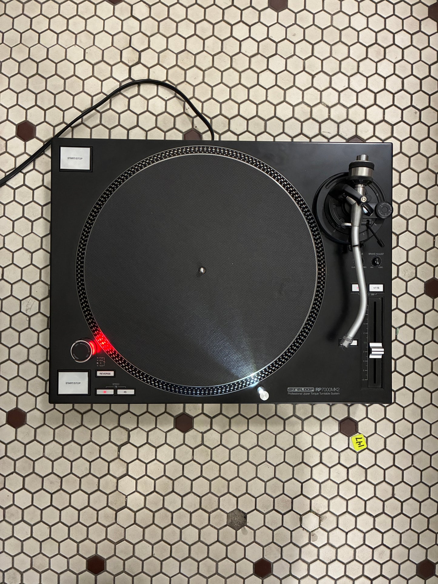 Reloop RP-7000 MkII Direct Drive DJ Turntable