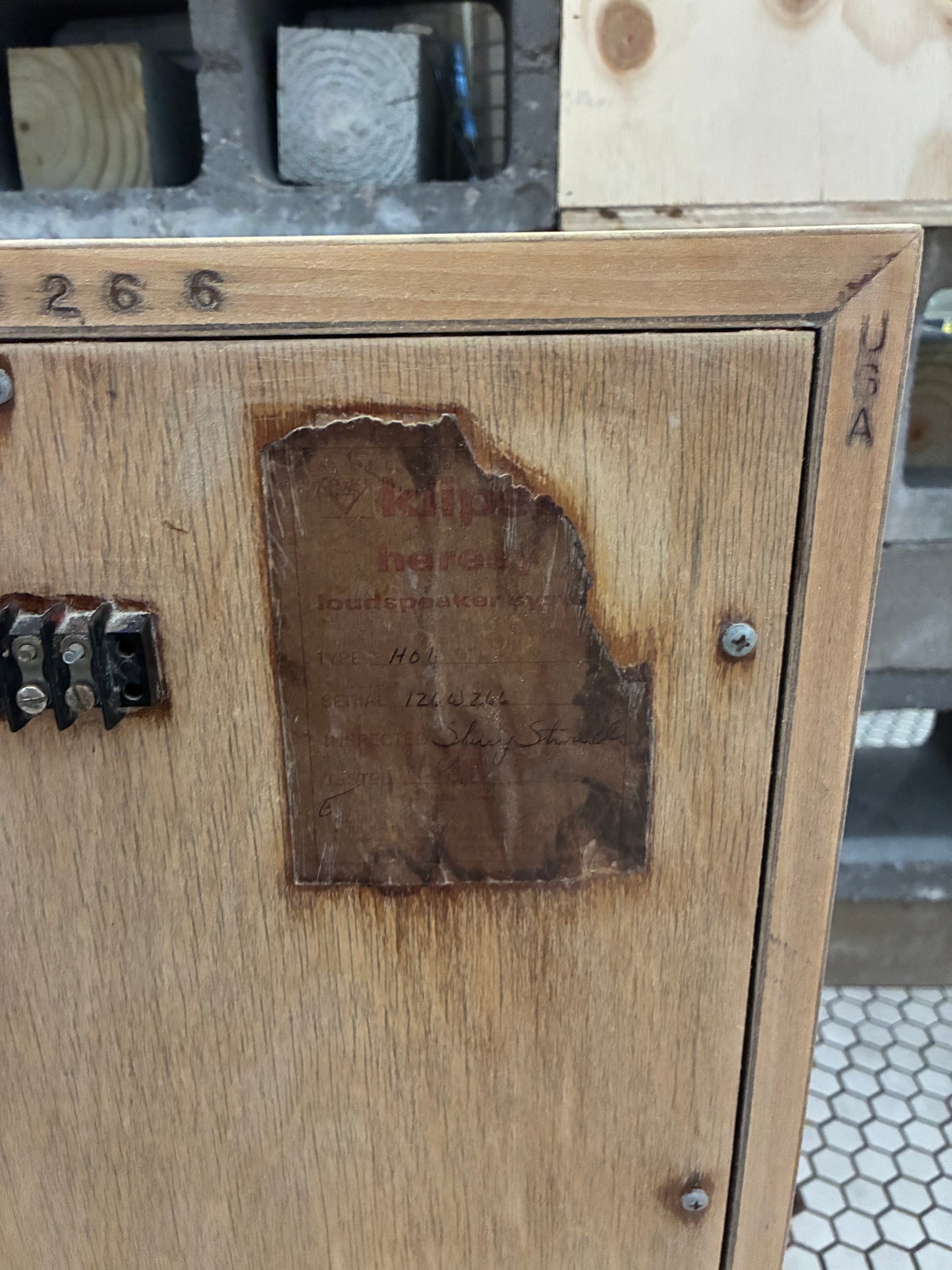Klipsch Heresy Speakers