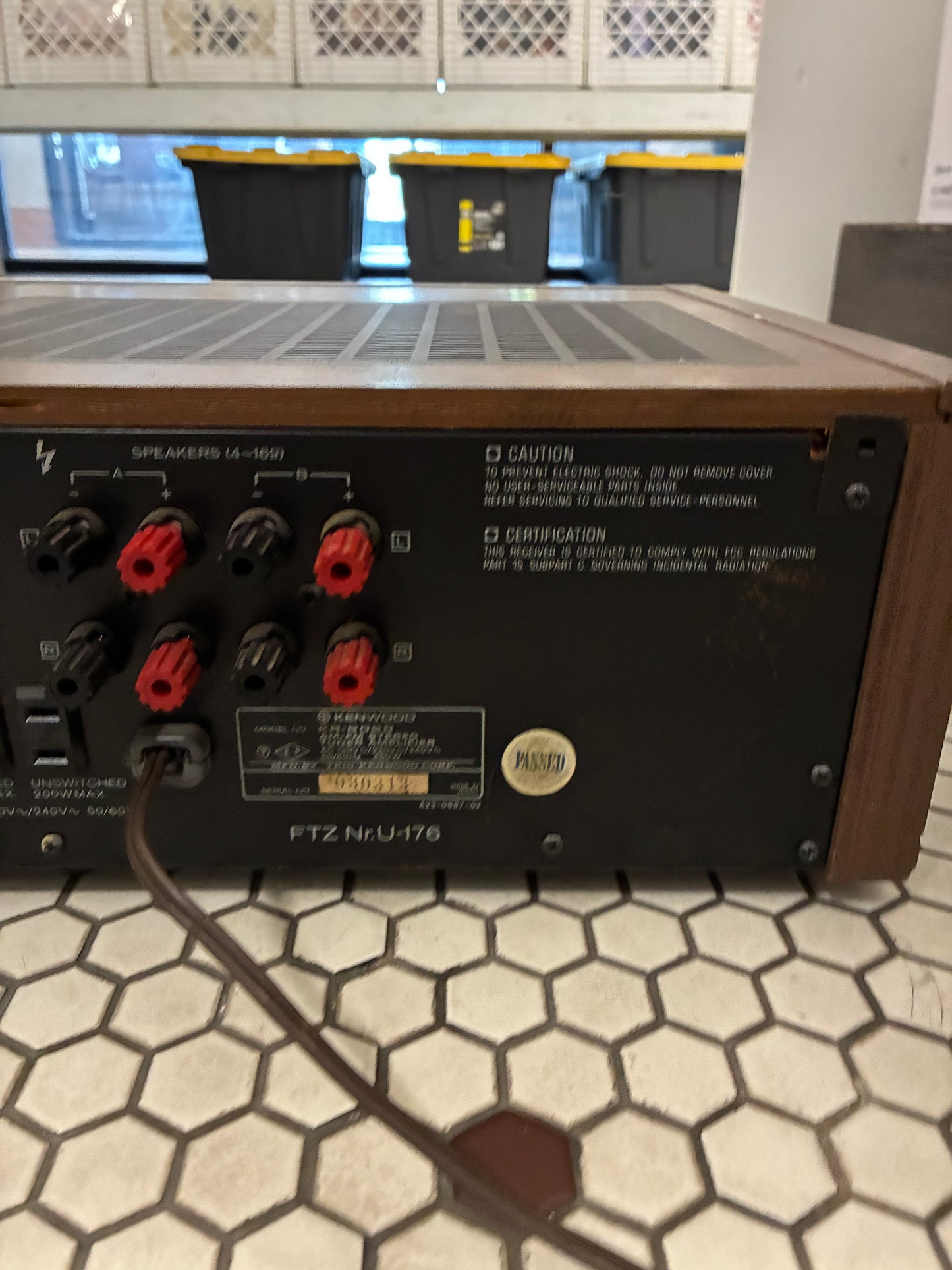 Kenwood KR-6050 Stereo Receiver
