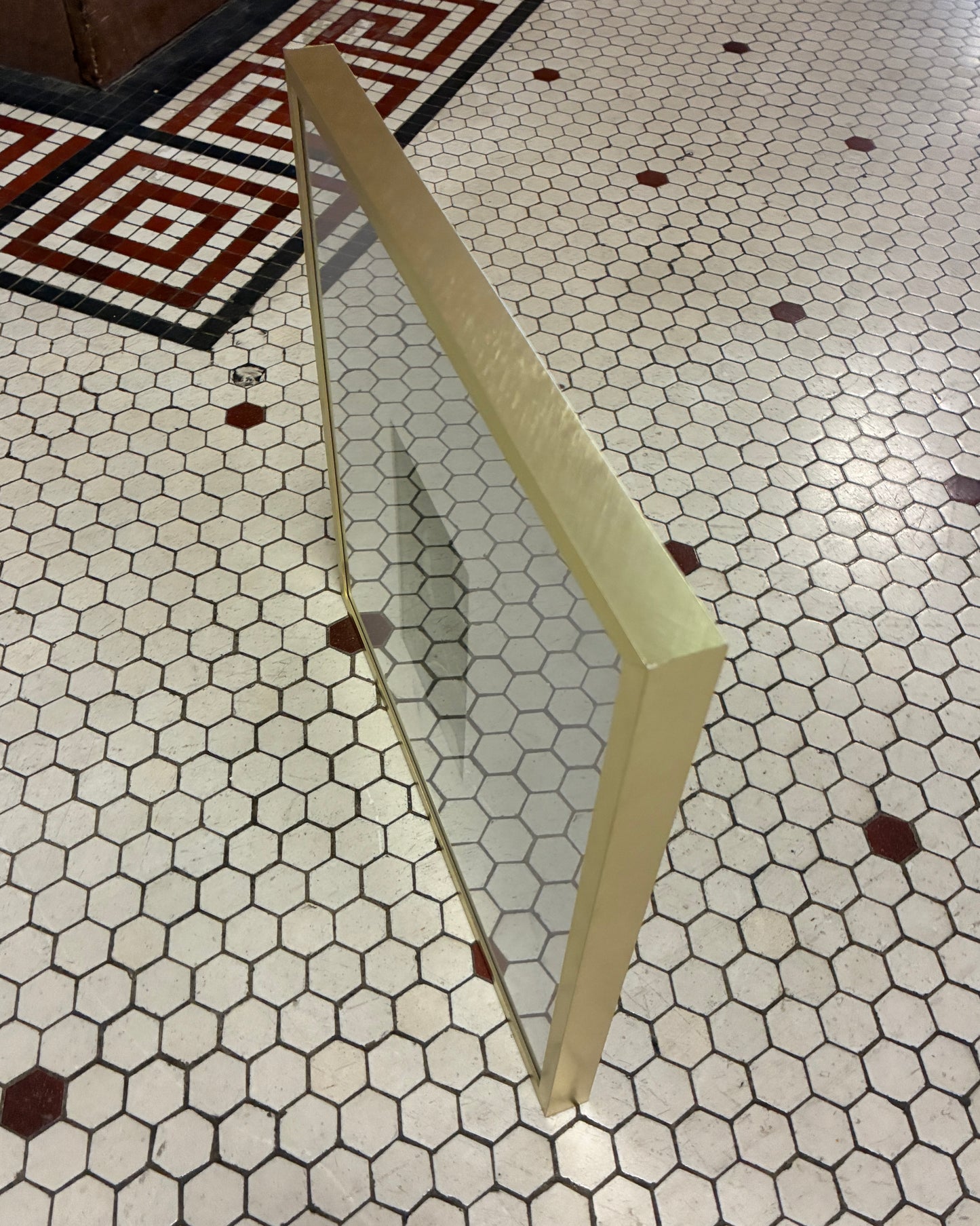 Gold Framed LP Display