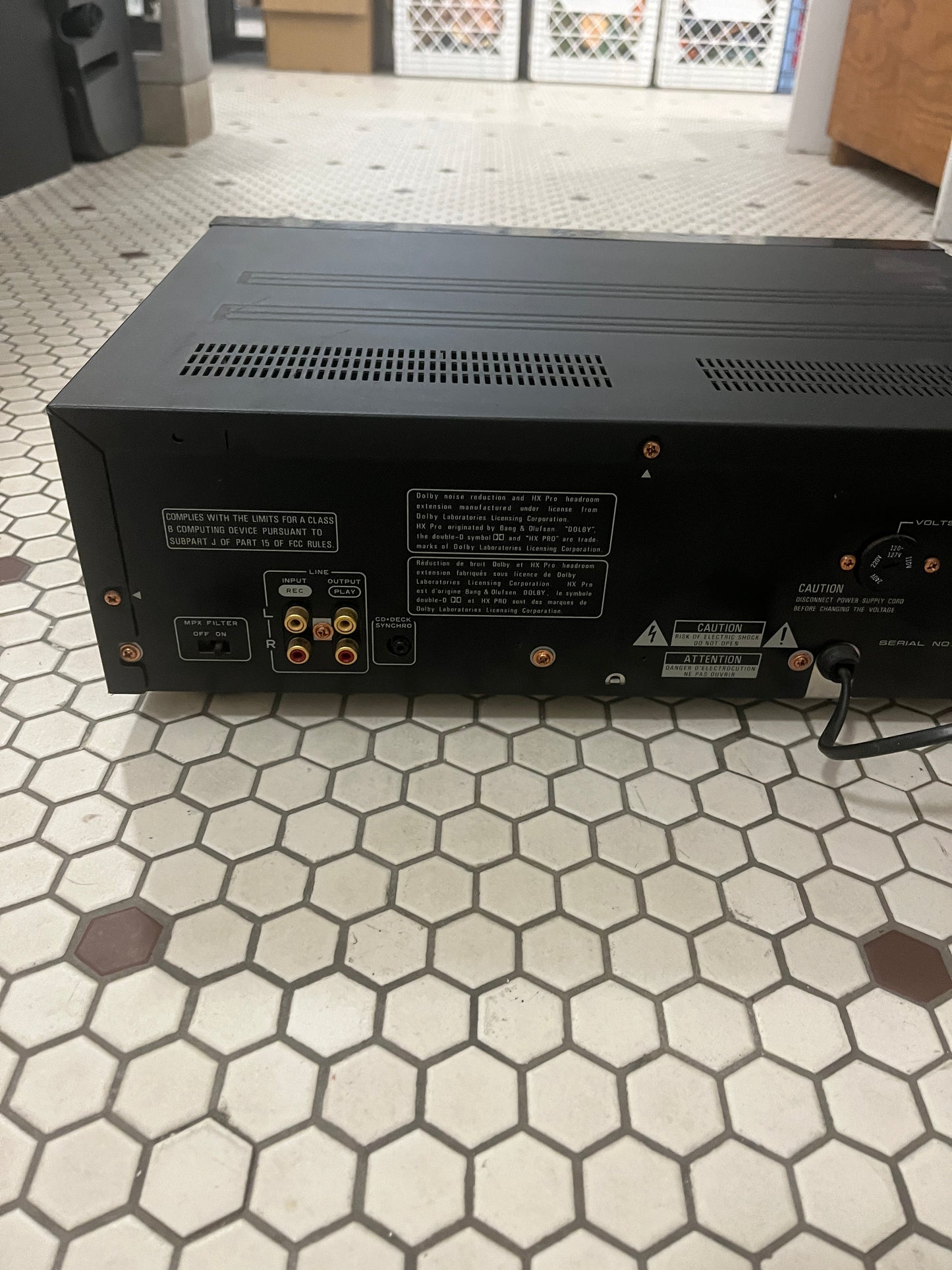 Pioneer CT-W840R cassette deck