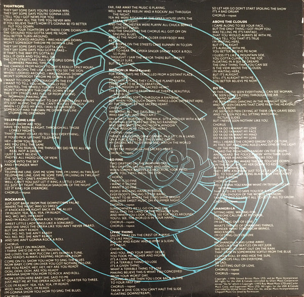 Electric Light Orchestra : A New World Record (LP, Album, Pit)