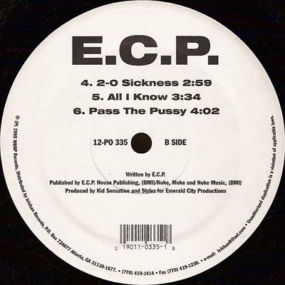 The E.C.P. : Good Times (12")