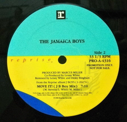 The Jamaica Boys : Move It! (12", Promo)