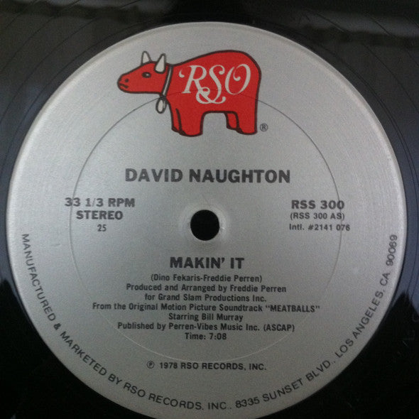 David Naughton : Makin' It (12")