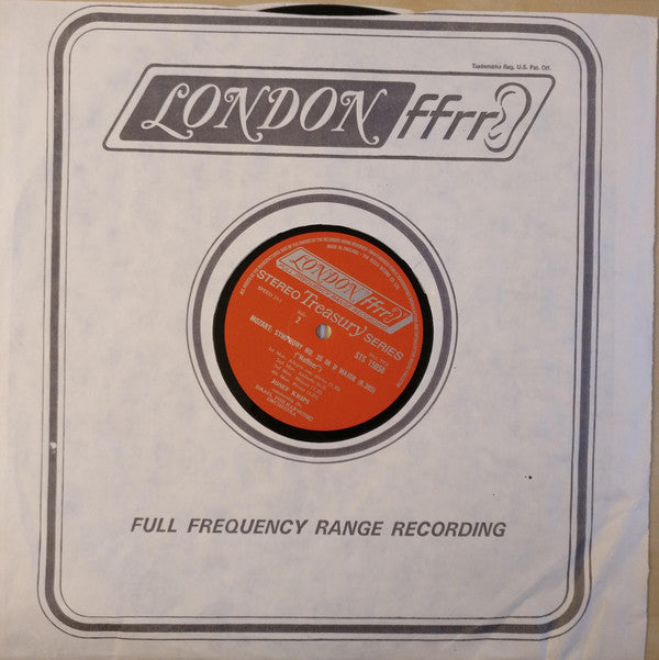 Mozart* - The Israel Philharmonic Orchestra*, Krips* : Symphony No. 41 In C Major (K.551) "Jupiter" / Symphony No. 35 In D Major (K.385) "Haffner" (LP, Album, RE, RP)