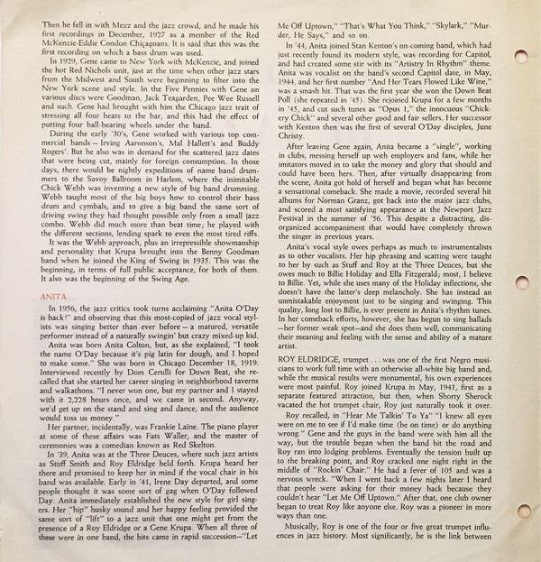 Gene Krupa, Gene Krupa And His Orchestra : Drummer Man - Gene Krupa In Highest Fi (LP, Ltd)