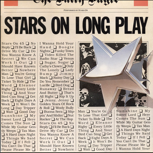 Stars On* / Long Tall Ernie And The Shakers : Stars On Long Play (LP, Club, SP)
