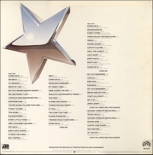 Stars On* / Long Tall Ernie And The Shakers : Stars On Long Play (LP, Club, SP)