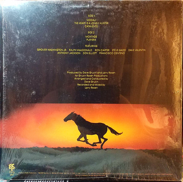 Dave Grusin : One Of A Kind (LP, Album, Club, RE)