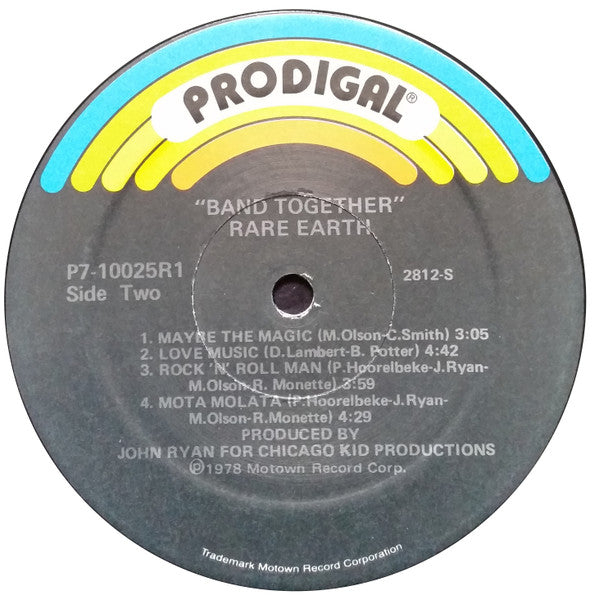 Rare Earth : Band Together (LP, Album)
