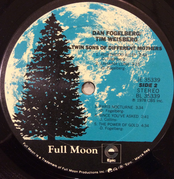 Dan Fogelberg & Tim Weisberg : Twin Sons Of Different Mothers (LP, Album, Pit)