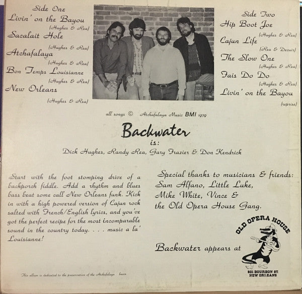 Backwater (5) : Backwater (LP, Album)