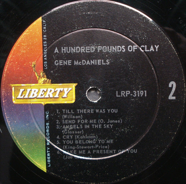 Gene McDaniels* : 100 Lbs. Of Clay! (LP, Album, Mono, Ind)