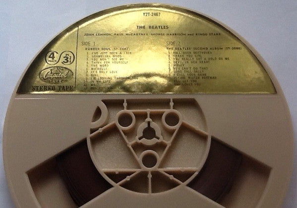 The Beatles : Rubber Soul / The Beatles' Second Album (Reel, 4tr Stereo, 7" Reel, Comp)