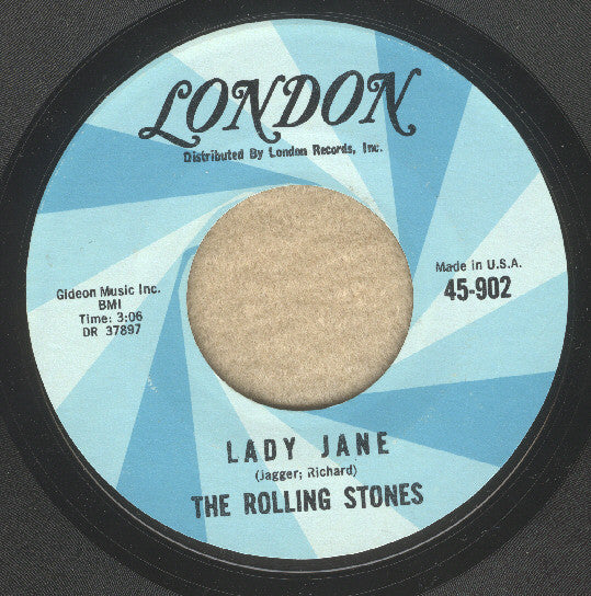 The Rolling Stones : Mother's Little Helper / Lady Jane (7", Single, Styrene, Mon)