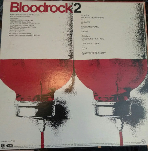 Bloodrock : Bloodrock 2 (LP, Album, Win)