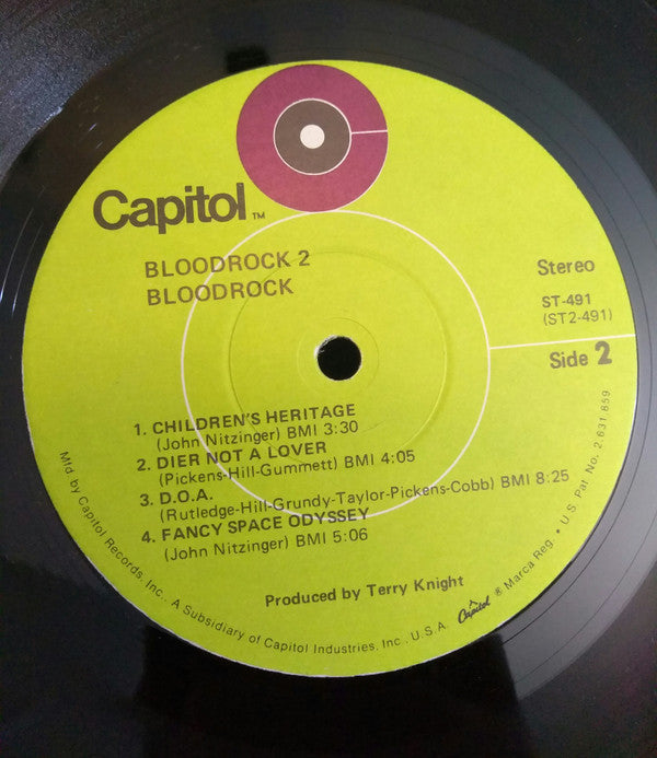 Bloodrock : Bloodrock 2 (LP, Album, Win)