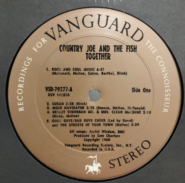 Country Joe And The Fish : Together (LP, Album, Pit)