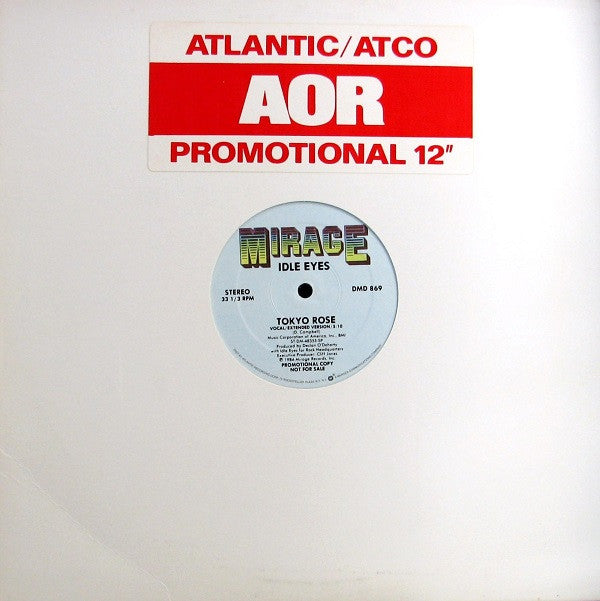 Idle Eyes : Tokyo Rose (12", Promo)