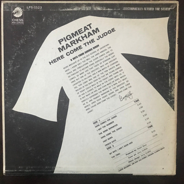 Pigmeat Markham : Here Come The Judge (LP)