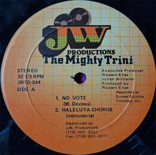 The Mighty Trini : The Mighty Trini (LP, MiniAlbum)
